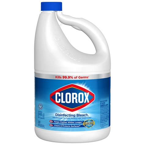 clorox disinfecting bleach regular  ounce bottle walmartcom