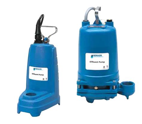 goulds submersible effluent pumps