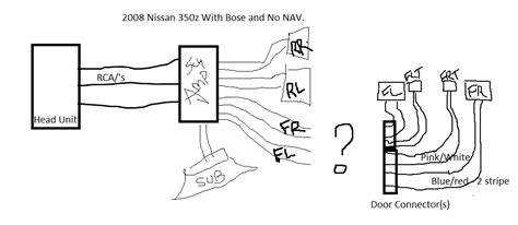 nissan  bose amp wiring diagram wiring flow