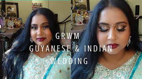 Grwm Guyanese Indian Wedding Youtube