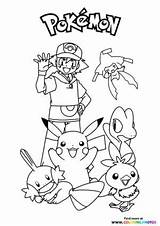 Pokemon1 sketch template
