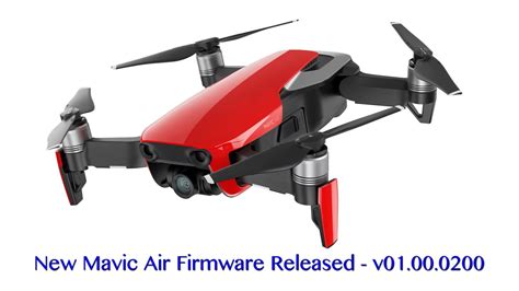 mavic air firmware released  dronedj