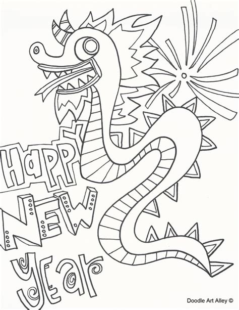 printable chinese  year coloring pages printable templates