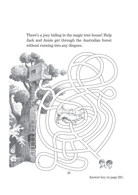 printable jack  annie magic tree house coloring pages blog wurld