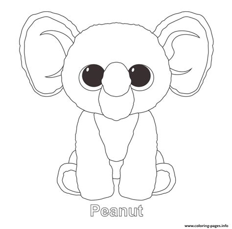 beanie boo coloring pages  print plm
