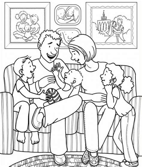 family  god coloring page clip art library
