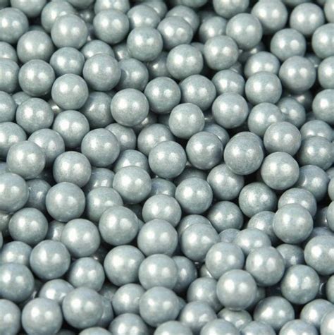 Buy Silver Sixlets Candy Coated Chocolate Balls Candy By The Pound