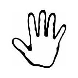 Clipart Handprint Clipartbest Gif Cliparts sketch template