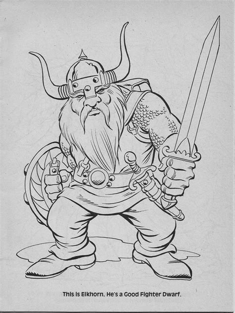dungeons  dragons characters coloring books dragon artwork