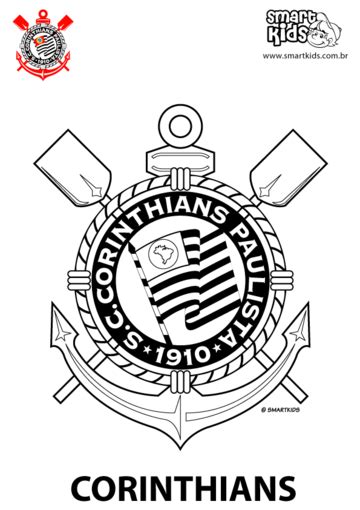 Atlético mineiro, fußballverein aus brasilien. Futebol Brasileiro - Desenhos para colorir - Smartkids