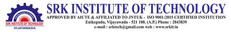 principal srk institute  technology srkit vijayawada