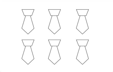 printable tie templates