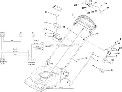 toro lawn mower electric start wiring diagram toro start electric parts recycler mower lawn