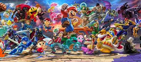 super smash bros ultimate alleged marketing material leak hints  unrevealed characters