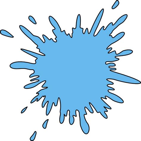 splash clip art  clkercom vector clip art  royalty  public domain