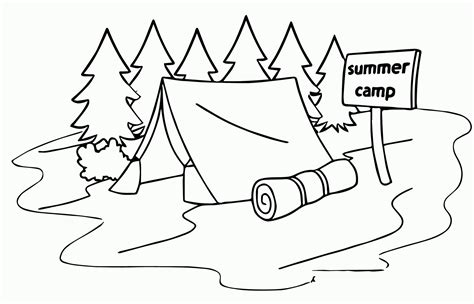 top  camping tent coloring pages   family  scouts coloring