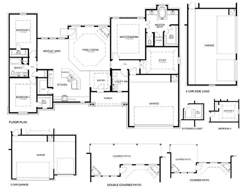 builder  north houston madison floor plan  america homes
