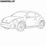 Beetle Volkswagen Draw Drawingforall sketch template