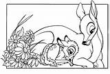 Bambi Cibercuentos Colorea Colorear sketch template