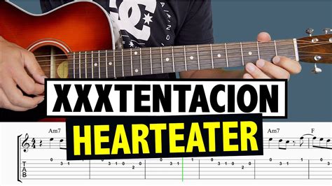 Xxxtentacion Hearteater Guitar Tutorial Chords Youtube Hot Sex Picture