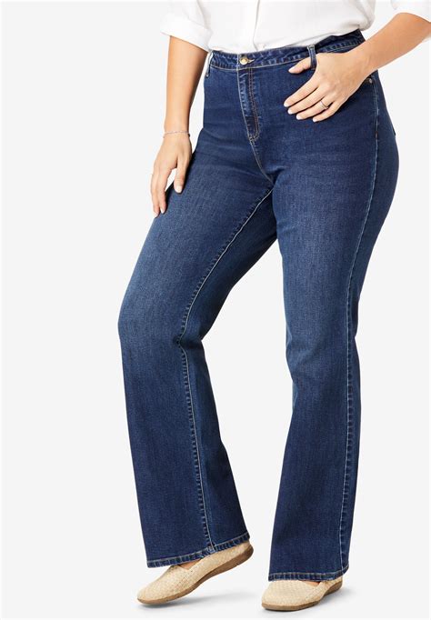 Perfect Bootcut Jean Plus Size Bootcut And Wide Leg Woman Within