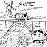 Coloring Pages Diesel Getdrawings Engine Train sketch template