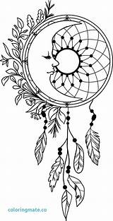 Coloring Pages Dreamcatcher Beautiful Printable Color Getdrawings Print Getcolorings sketch template