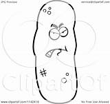 Turd Mad Character Clipart Cartoon Outlined Coloring Vector Cory Thoman Royalty sketch template