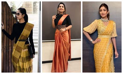 unique styles  saree draping      fashion