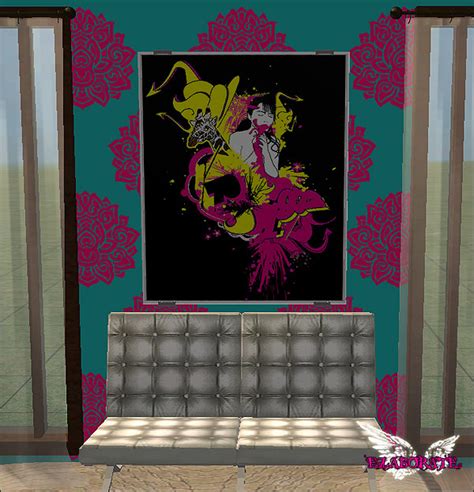 mod  sims urban art paintings collection