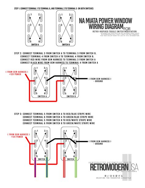 electric window wiring diagrams