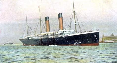 rms titanic liverpool celtic cunard  age dor maritime art