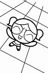 Coloring Pages Buttercup Powerpuff Girls sketch template