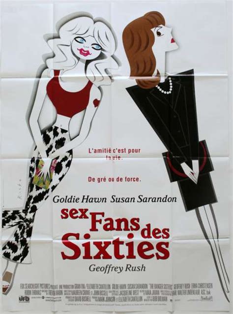 Affiche De Cinéma 120 X 160 Du Film Sex Fan Des Sixties 2002