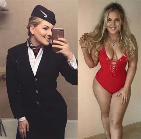 35 Real Hot Flight Attendants On And Off The Plane Therackup