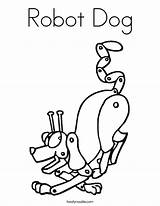 Coloring Robot Dog Pages Robo Color Drawing Trace Noodle Twisty Robots Twistynoodle Built California Usa Service Favorites Login Add Getdrawings sketch template
