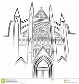 Westminster Abbey Stock sketch template