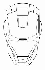 Iron Man Mask Face Drawing Template Behance Avengers Pencil Plan Coloring Pages Melty Sketch Templates sketch template