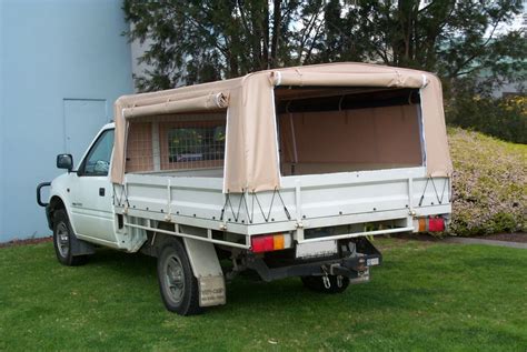 canvas canopy ute image