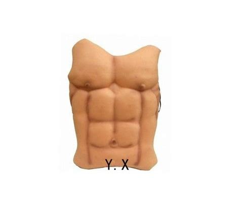 Halloween Fake Muscle Chest Skin Eva Foam Fancy Funny Party Cosplay