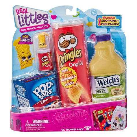 shopkins real littles lil shopper pack original pringles toys