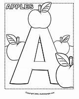 Coloring Pages Printable Alphabet Abc Whole Popular sketch template