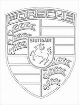Porsche Coloring Pages Printable sketch template
