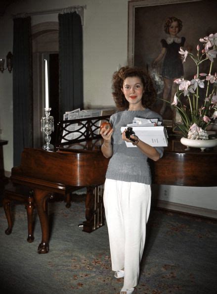 Shirley Temple At Home 1940s Shirley Temple Black