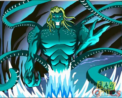 hot fee fuck with the water monster silver cartoon picture 7