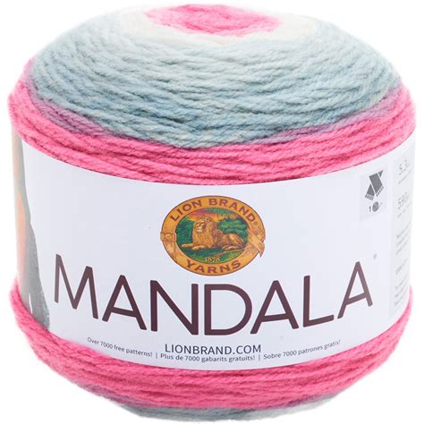 lion brand yarns acrylic mandala unicorn yarn   walmartcom