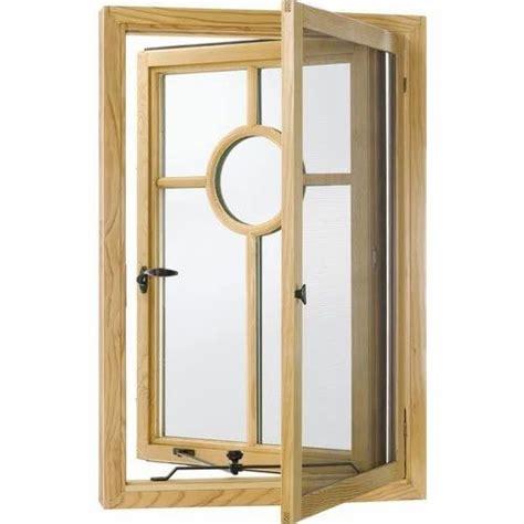 wooden glossy push  casement window  rs square feet  faridabad id