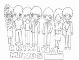 Minds Criminal Coloring Pages Reid Cast Spencer Cute Gifs Fan Fanpop Template sketch template