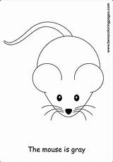 Gray Coloring Grey Color Learning Mouse Designlooter Please Print 69kb 1182 Kids sketch template