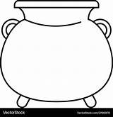 Cauldron Coloring Outline Pot Pages Search Again Bar Case Looking Don Print Use Find Top sketch template